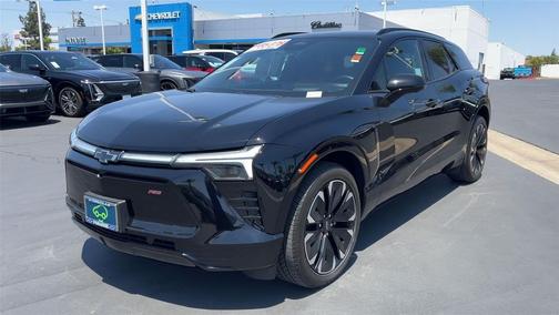 Black 2024 Chevrolet Blazer EV eAWD RS