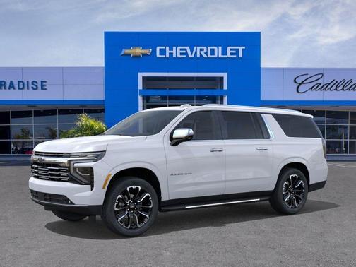 Polar White Tricoat 2026 Chevrolet Suburban Premier
