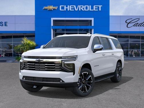 Polar White Tricoat 2026 Chevrolet Suburban Premier