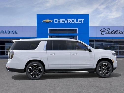 Polar White Tricoat 2026 Chevrolet Suburban Premier