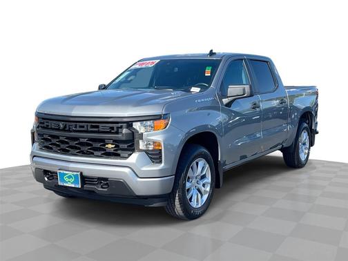 Sterling Gray Metallic 2025 Chevrolet Silverado 1500 Custom