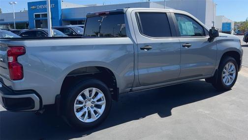 Sterling Gray Metallic 2025 Chevrolet Silverado 1500 Custom