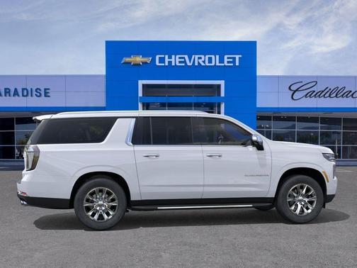 Polar White Tricoat 2026 Chevrolet Suburban Premier