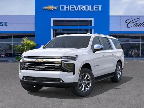 Polar White Tricoat 2026 Chevrolet Suburban Premier