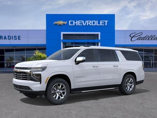 Polar White Tricoat 2026 Chevrolet Suburban Premier