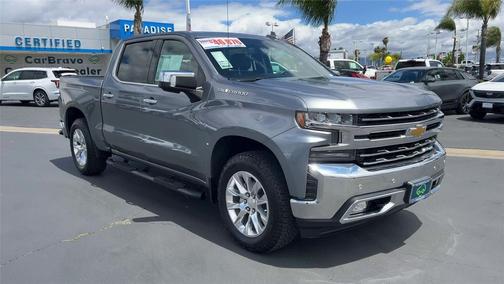Satin Steel Metallic 2021 Chevrolet Silverado 1500 LTZ