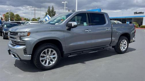 Satin Steel Metallic 2021 Chevrolet Silverado 1500 LTZ