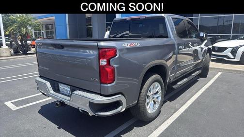 Satin Steel Metallic 2021 Chevrolet Silverado 1500 LTZ