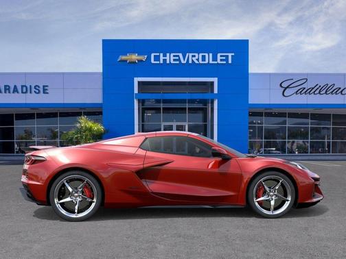 Red Mist Metallic Tintcoat 2026 Chevrolet Corvette E-Ray Convertible, 3LZ, RWD