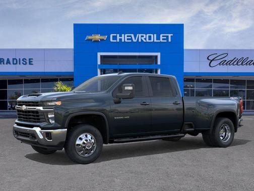 Cypress Gray 2026 Chevrolet Silverado 3500 LT