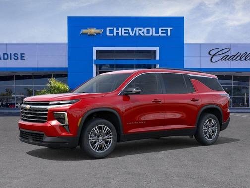Radiant Red Tintcoat 2026 Chevrolet Traverse LT