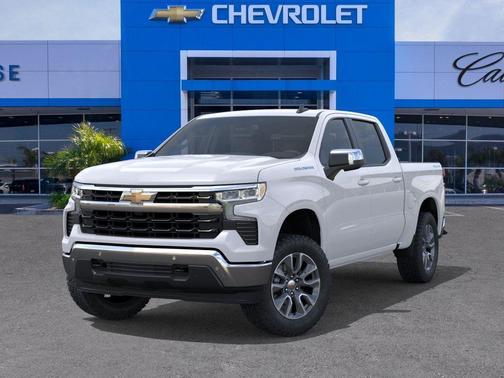 Summit White 2026 Chevrolet Silverado 1500 LT