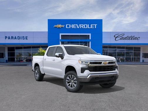 Summit White 2026 Chevrolet Silverado 1500 LT