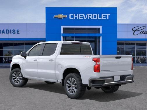 Summit White 2026 Chevrolet Silverado 1500 LT