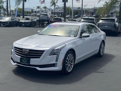 Crystal White Tricoat 2018 Cadillac CT6 3.6L Luxury