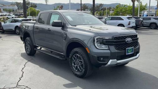 Gray Metallic 2024 Ford Ranger XLT