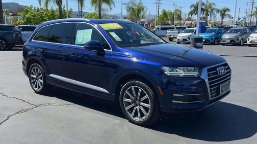 Blue Metallic 2019 Audi Q7 55 Premium Plus