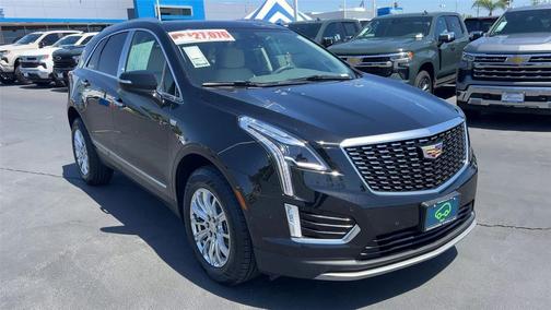 Stellar Black Metallic 2021 Cadillac XT5 Premium Luxury