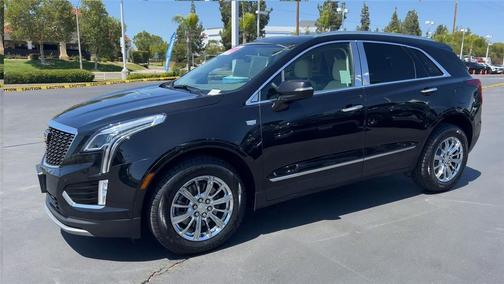 Stellar Black Metallic 2021 Cadillac XT5 Premium Luxury