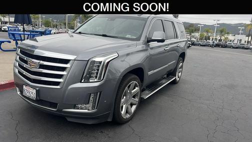 Satin Steel Metallic 2018 Cadillac Escalade Premium Luxury