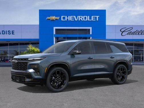 Lakeshore Blue Metallic 2026 Chevrolet Traverse RS