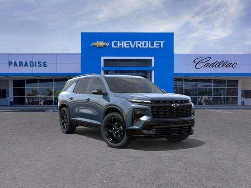 Lakeshore Blue Metallic 2026 Chevrolet Traverse RS