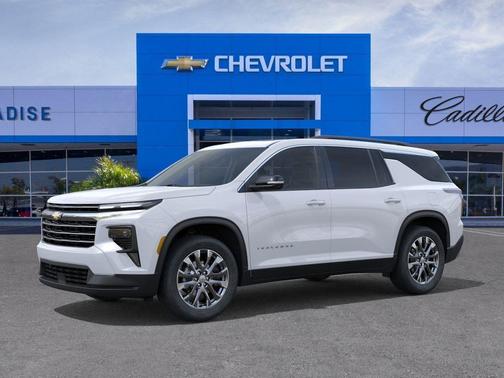 Polar White Tricoat 2026 Chevrolet Traverse LT