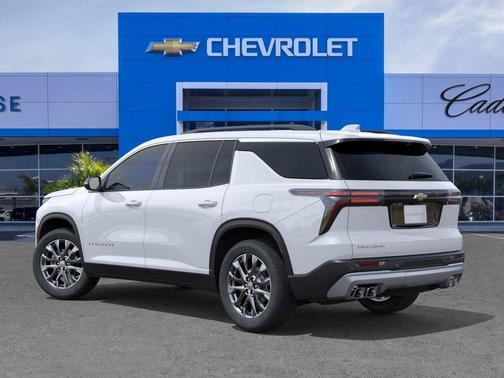 Polar White Tricoat 2026 Chevrolet Traverse LT