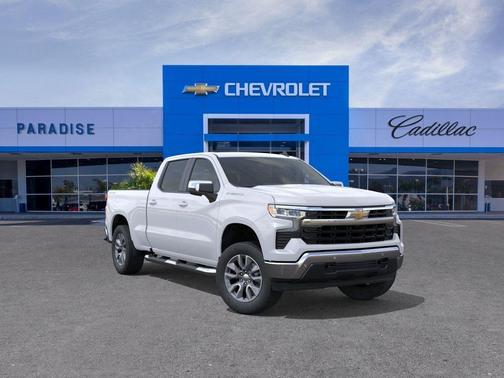 Summit White 2026 Chevrolet Silverado 1500 LT