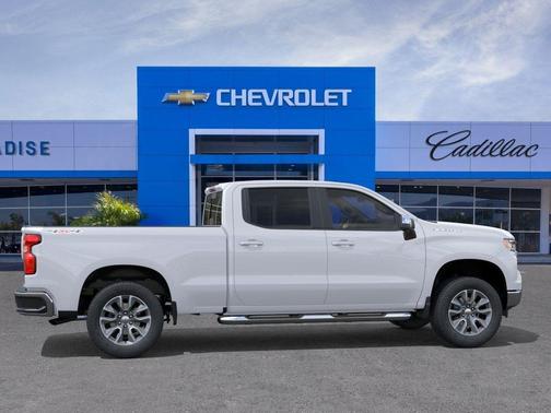 Summit White 2026 Chevrolet Silverado 1500 LT