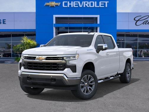 Summit White 2026 Chevrolet Silverado 1500 LT