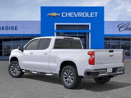 Summit White 2026 Chevrolet Silverado 1500 LT
