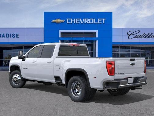 Summit White 2026 Chevrolet Silverado 3500 LT