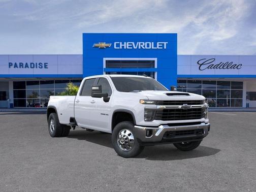 Summit White 2026 Chevrolet Silverado 3500 LT