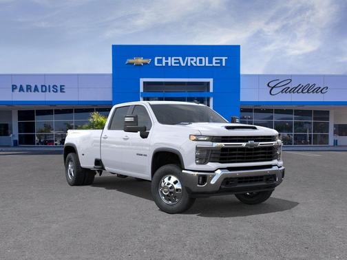 Summit White 2026 Chevrolet Silverado 3500 LT