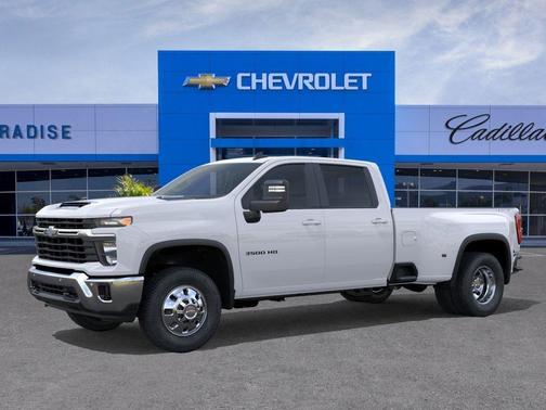 Summit White 2026 Chevrolet Silverado 3500 LT