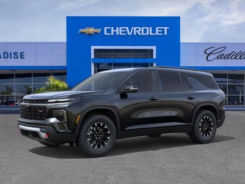 Black 2026 Chevrolet Traverse AWD Z71