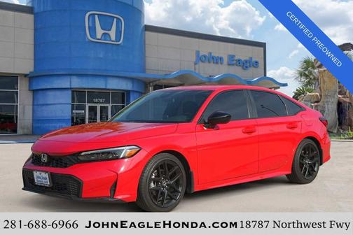 Rallye Red 2025 Honda Civic