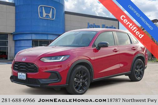 Milano Red 2025 Honda HR-V