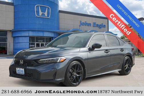 Meteorite Gray Metallic 2025 Honda Civic