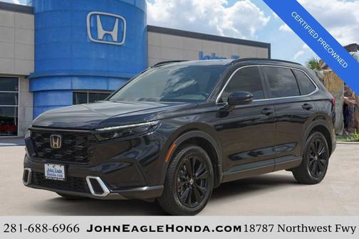 Crystal Black Pearl 2024 Honda CR-V Hybrid