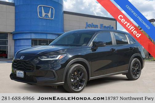 Crystal Black Pearl 2025 Honda HR-V