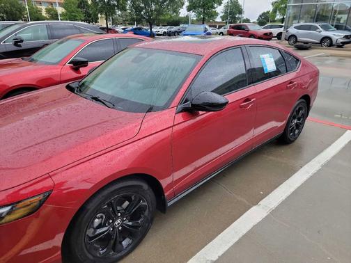 Radiant Red Metallic 2025 Honda Accord