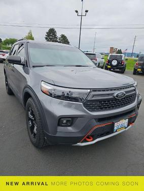 Carbonized Gray Metallic 2022 Ford Explorer Timberline
