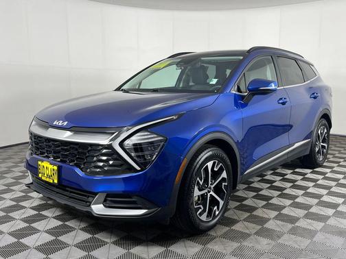 Sapphire Blue 2025 Kia Sportage EX