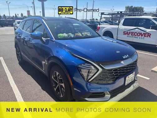 Sapphire Blue 2025 Kia Sportage EX