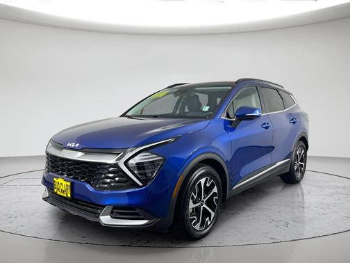 Sapphire Blue 2025 Kia Sportage EX