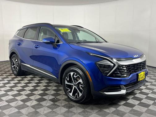 Sapphire Blue 2025 Kia Sportage EX