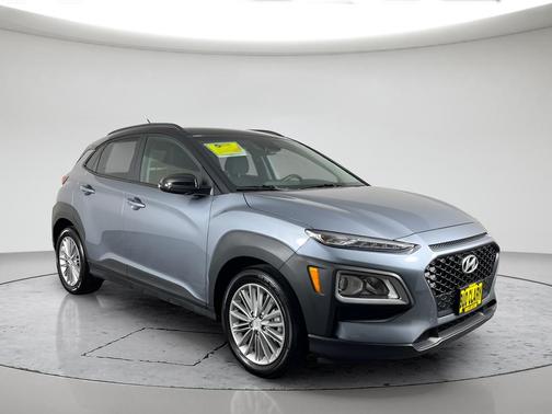 Sonic Silver w/Black Roof 2020 Hyundai KONA SEL