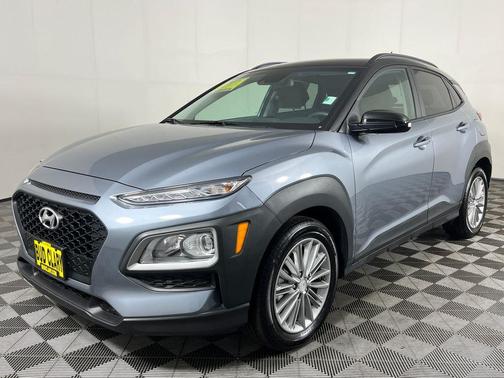 Sonic Silver w/Black Roof 2020 Hyundai KONA SEL